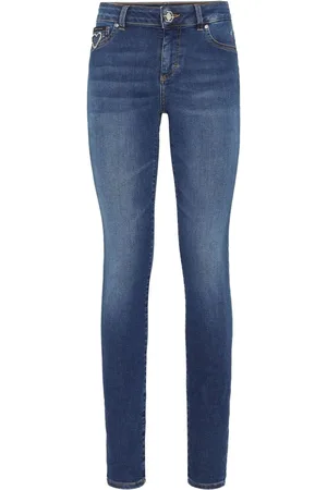 Philipp Plein Skinny-Jeans mit Logo-Applikation