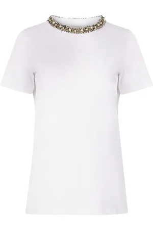 Nina Ricci T-Shirt mit Perlendetail