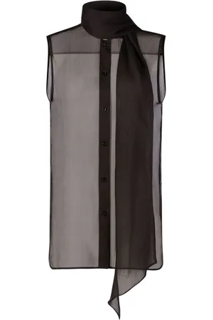 Nina Ricci Hemd mit Schleifenkragen