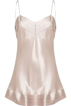 CARINE GILSON Babydoll-Kleid aus Seide