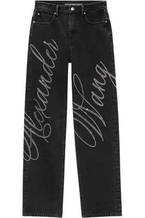 Alexander Wang EZ Jeans mit Logo-Verzierung