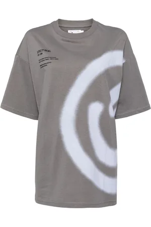 Izzue T-Shirt mit Smiley-Print