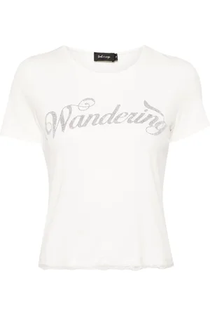 tout a coup T-Shirt mit Kristall-Logo