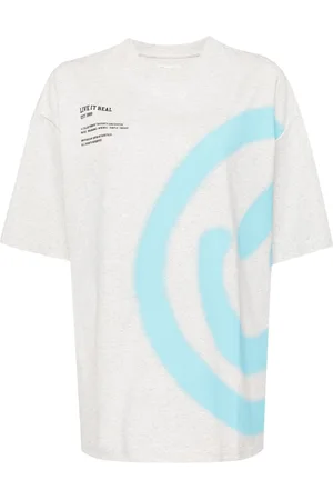 Izzue T-Shirt mit Smiley-Print