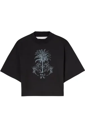 Palm Angels Palms Pencil Cropped-Top