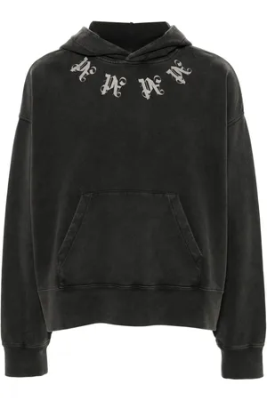 Palm Angels Hoodie mit Monogramm-Print