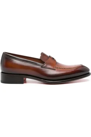 santoni Penny-Loafer aus Leder