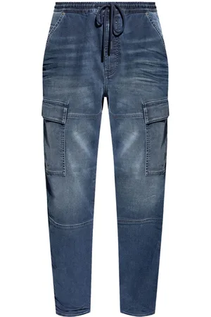 Diesel D-Krooley Cargo-Jeans mit Kordelzug