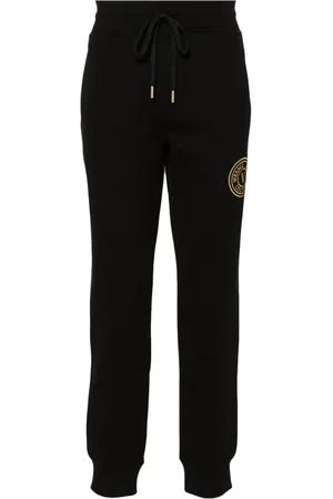 VERSACE Jogginghose mit Logo-Stickerei