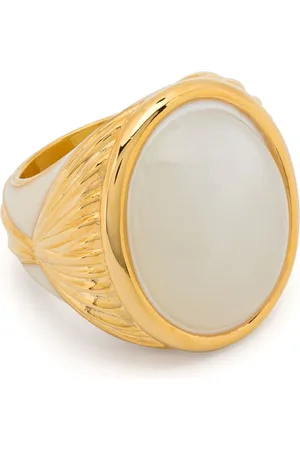Aurélie Bidermann Rosario signet ring