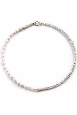 NORMA JEWELLERY Phoenix Silberhalskette mit Perlen