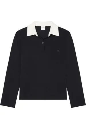 Courrèges Poloshirt mit Kontrastdetails