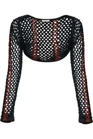 Diotima Gala Mesh-Bolero mit Kristallen
