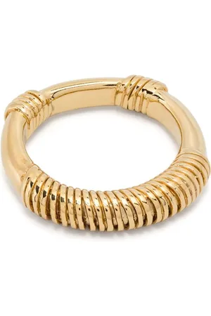 Aurélie Bidermann Alhambra embossed ring