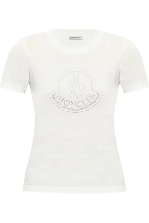 Moncler T-Shirt mit Logo-Print