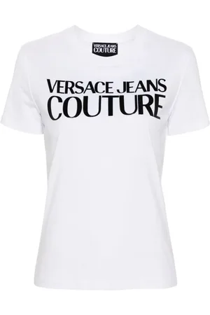 VERSACE T-Shirt mit Logo-Streifen