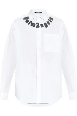 Palm Angels Hemd mit Logo-Print