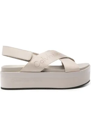 Calvin Klein Slingback-Sandalen mit dicker Sohle 55mm