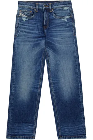 Diesel Halbhohe Slim-Fit-Jeans