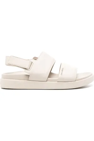 Calvin Klein Slingback-Sandalen mit Logo-Schild
