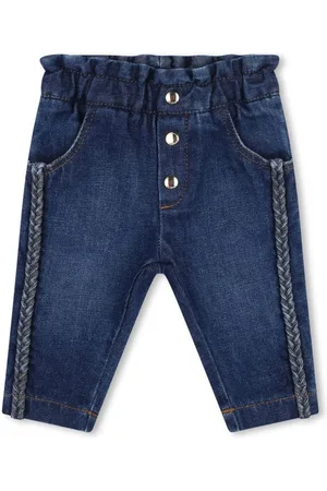 Chloé Jeans mit Logo-Stickerei