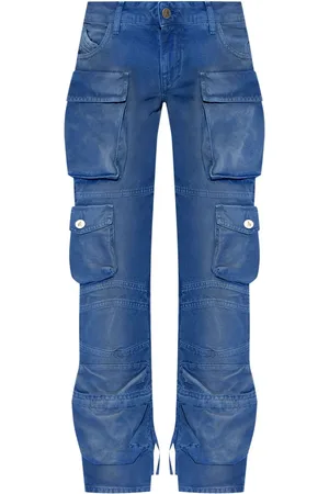 The Attico Tief sitzende Cargo-Jeans