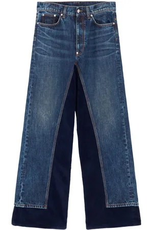 Stella McCartney Straight-Leg-Jeans mit Einsätzen