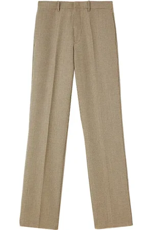 Jil Sander Gerade Hose mit Karomuster