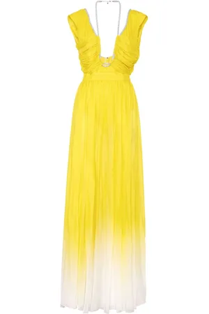 Philipp Plein Maxikleid mit V-Ausschnitt