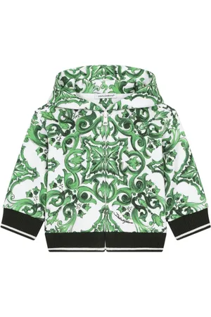 Dolce & Gabbana Hoodie mit Majolica-Print