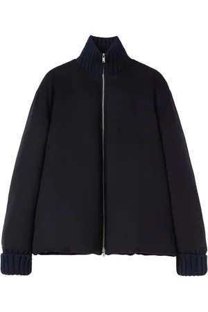 Jil Sander Woll-Bomberjacke mit Reißverschluss