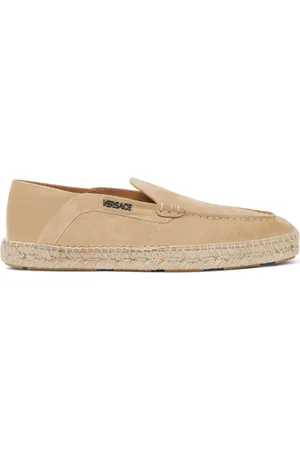 VERSACE Espadrilles aus Wildleder