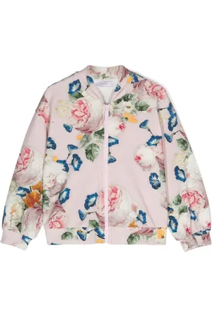 MONNALISA Sweatshirt mit Rosen-Print