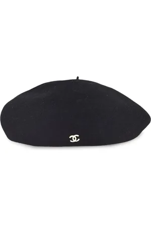 CHANEL 1998 Baskenmütze mit CC