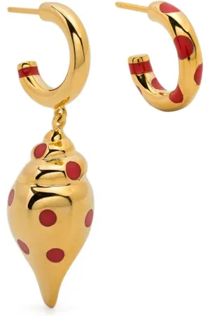 Aurélie Bidermann Positano -plated earrings