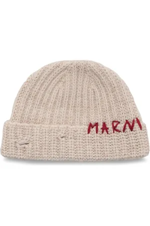 Marni Beanie mit Logo-Stickerei