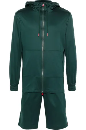 Kiton Jogginganzug mit Kordelzug-Shorts