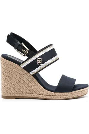Tommy Hilfiger Espadrilles mit Logo-Schild 105mm