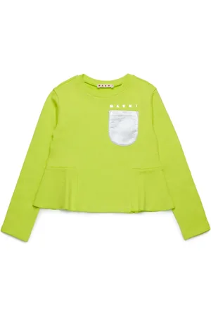 Marni T-Shirt mit Rüschensaum