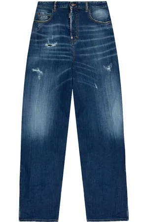 Dsquared2 Weite High-Waist-Hose