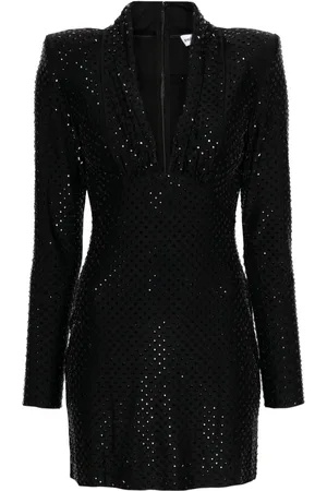Self-Portrait Minikleid mit Strass