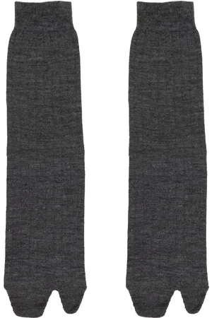 Maison Margiela Gerippte Intarsien-Socken