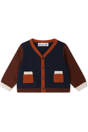 BONPOINT Tahiel Cardigan in Colour-Block-Optik