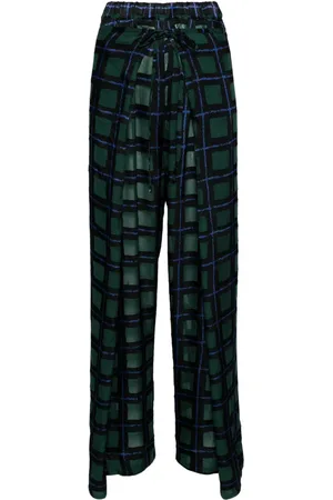 HENRIK VIBSKOV Gerade Hose mit Karomuster