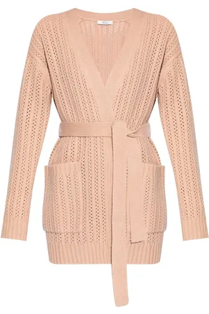 Max Mara Cardigan mit Lochstrickmuster