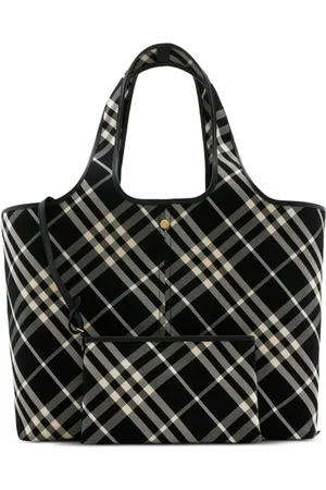 Burberry Mittelgroßer Shopper mit Vintage-Karo