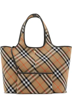Burberry Mittelgroßer Shopper mit Vintage-Karo