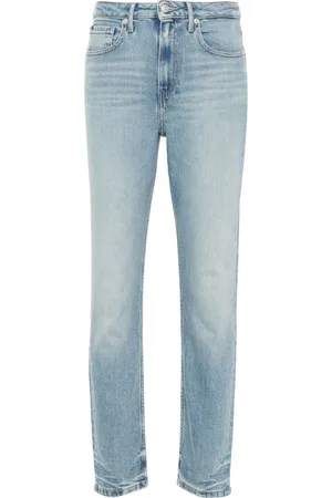 Tommy Hilfiger Schmale Jeans mit hohem Bund