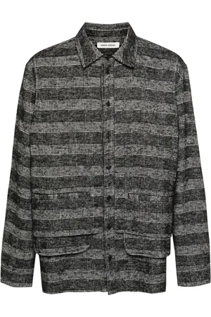 HENRIK VIBSKOV Kariertes Ants Hemd im Layering-Look