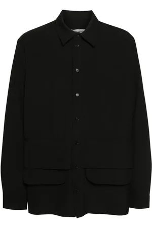 HENRIK VIBSKOV Ants Hemd im Layering-Look